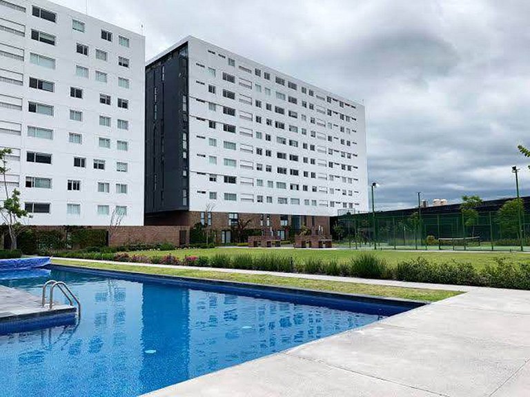 Departamento alberca y amenidades en Juriquilla