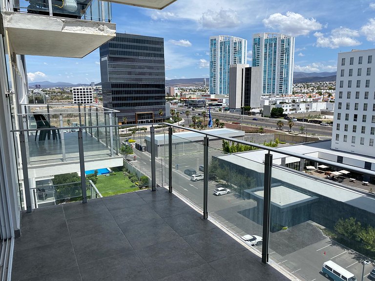 Suite de Lujo con Terraza y Alberca en Juriquilla
