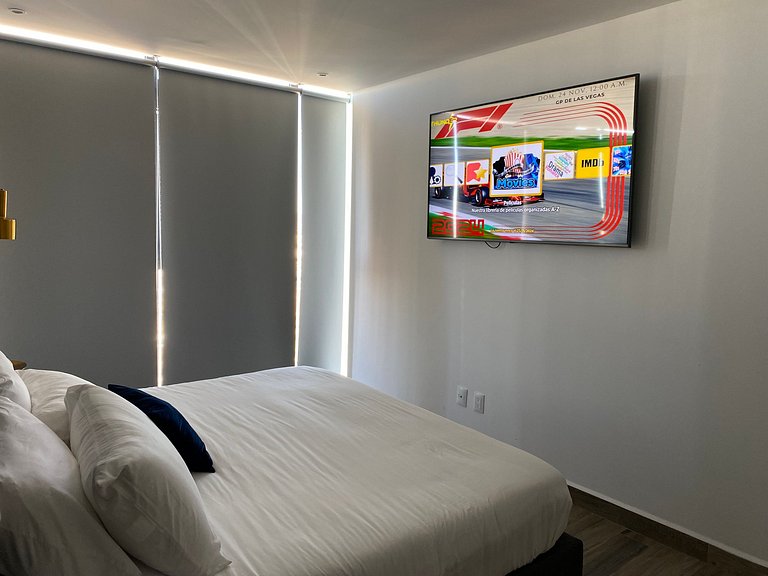 Depa premium piso 24 · Vista + Amenidades Top