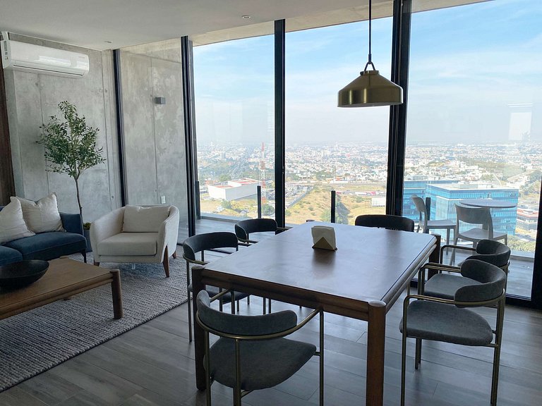 ¡Postal! 3 Habitaciones La Mejor Vista a la Ciudad