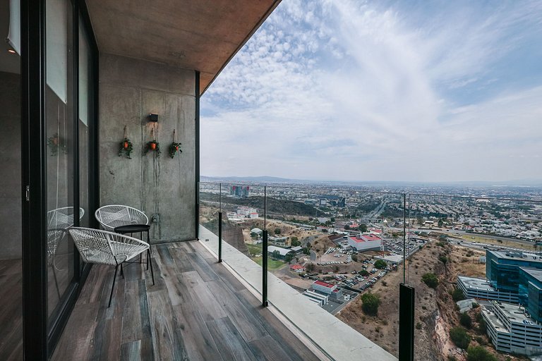 Vive Querétaro desde las Alturas Depto en Piso 15