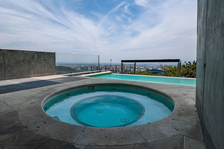 Depa premium piso 24 · Vista + Amenidades Top