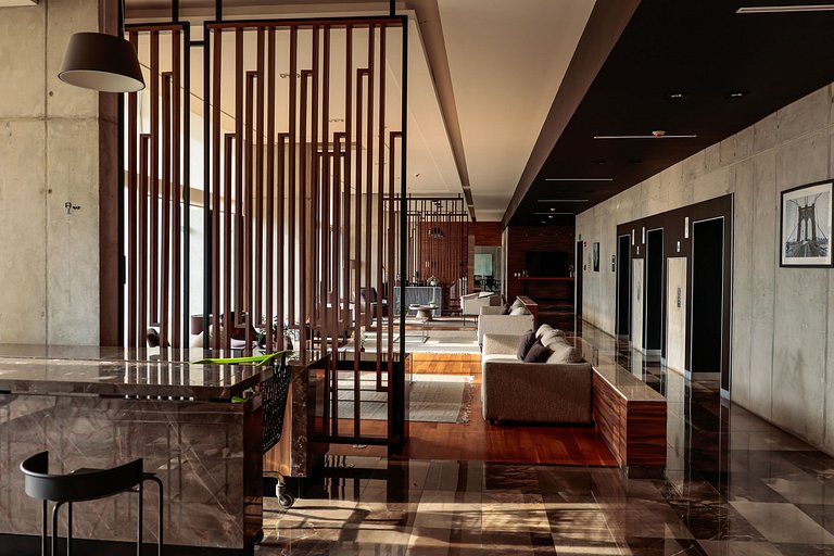 Depa premium piso 24 · Vista + Amenidades Top