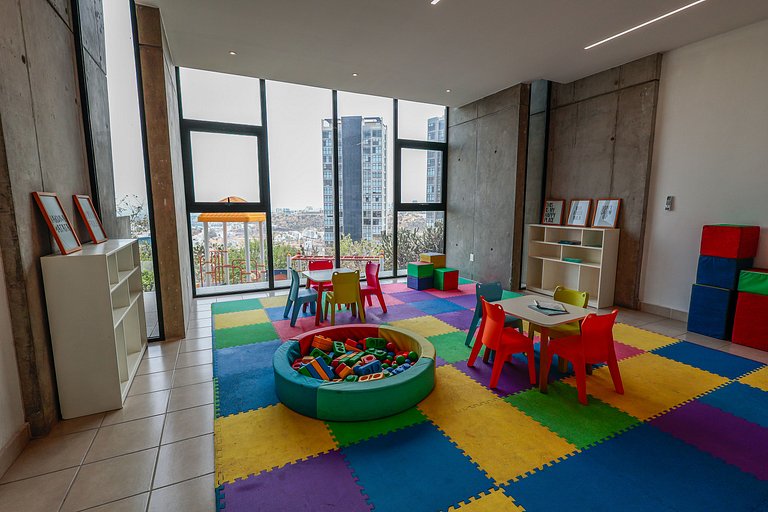 Depa premium piso 24 · Vista + Amenidades Top