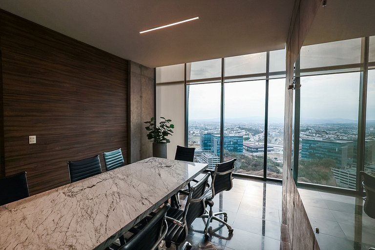 Depa premium piso 24 · Vista + Amenidades Top