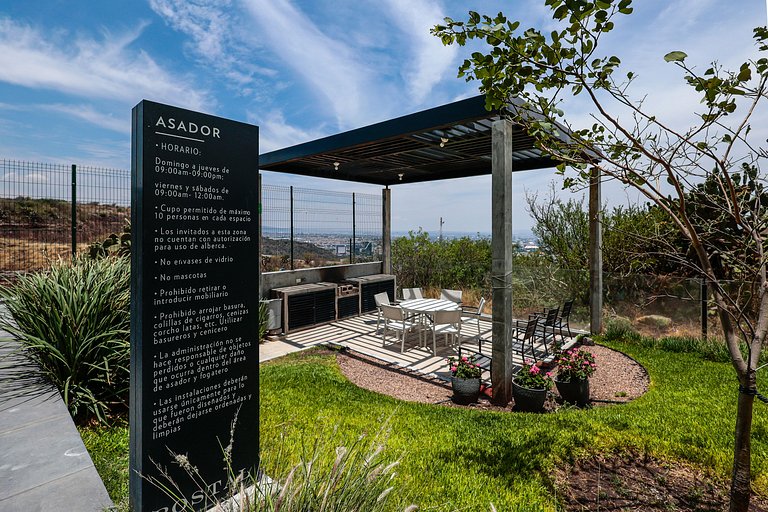 Depa premium piso 24 · Vista + Amenidades Top