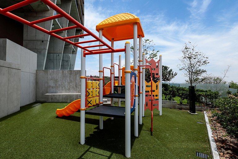 Depa premium piso 24 · Vista + Amenidades Top