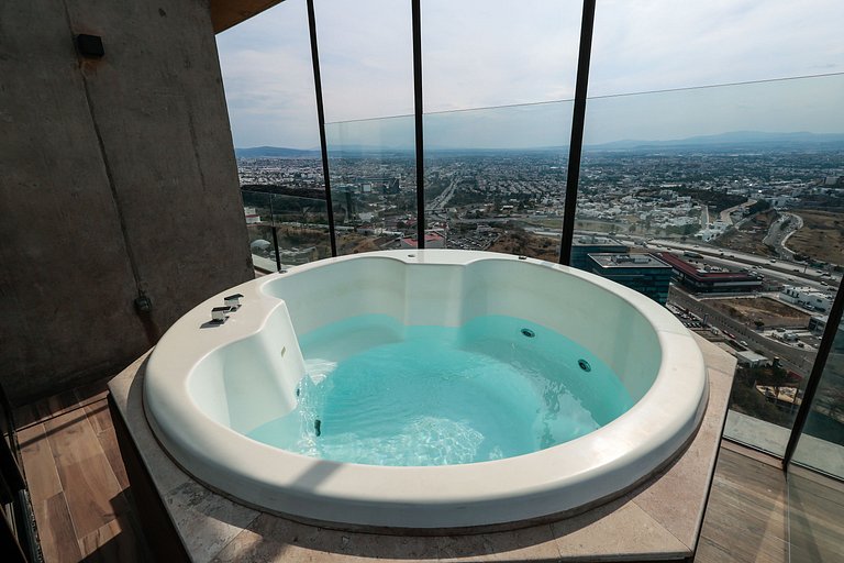Depa Jacuzzi Privado | 3 Recámaras | Postal Qro