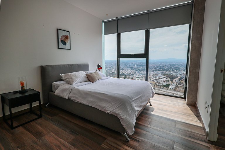 Depa premium piso 24 · Vista + Amenidades Top