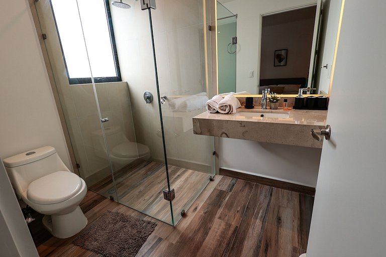 Depa premium piso 24 · Vista + Amenidades Top