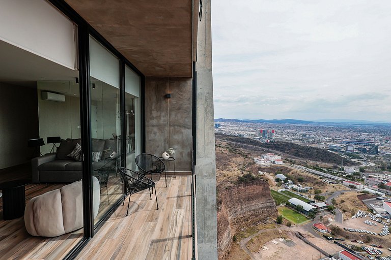 Depa premium piso 24 · Vista + Amenidades Top