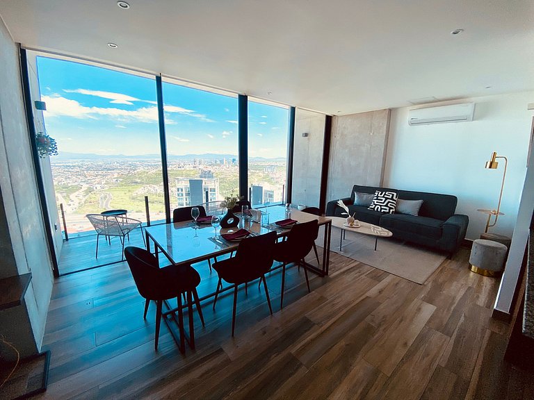 Vive Querétaro desde las Alturas Depto en Piso 15