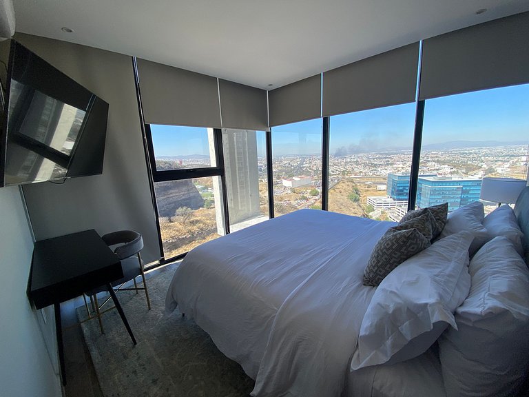 ¡Postal! 3 Habitaciones La Mejor Vista a la Ciudad