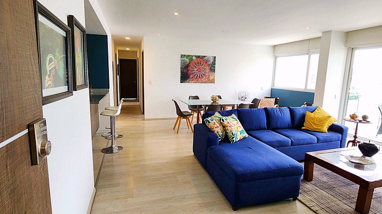 Vive en Life Juriquilla – Departamento de 3 Recámaras Amuebl