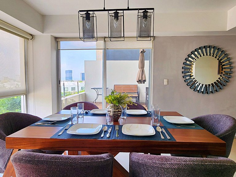 Moderno depa alberca y cancha de pádel, Juriquilla