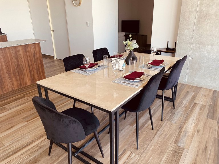 Vive Querétaro desde las Alturas Depto en Piso 15