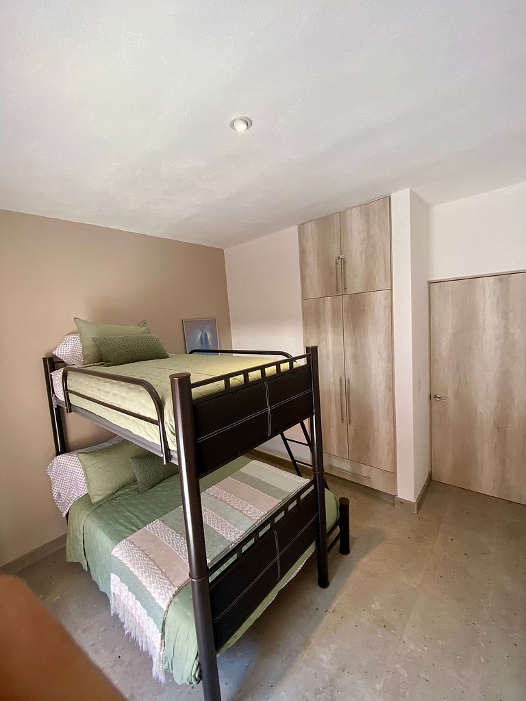 Depa SMA 2Recs | alberca | 5 huéspedes | La Serena