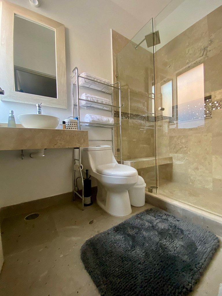 Depa SMA 2Recs | alberca | 5 huéspedes | La Serena