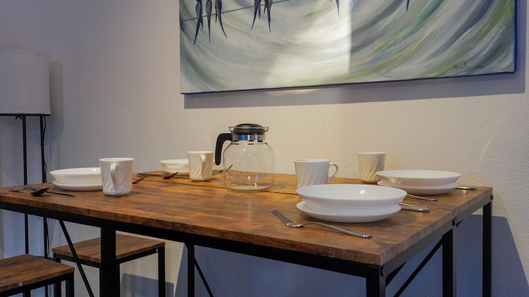 Depa SMA 2Recs | alberca | 5 huéspedes | La Serena